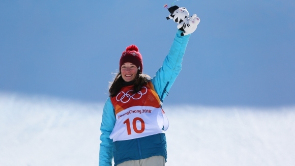 Олимпийската шампионка в дисциплината слоупстайл в ски-свободния стил Сара Хьофлин