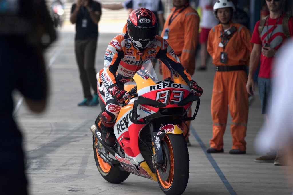 Защитаващият титлата си в MotoGP Марк Маркес Honda бе най бърз