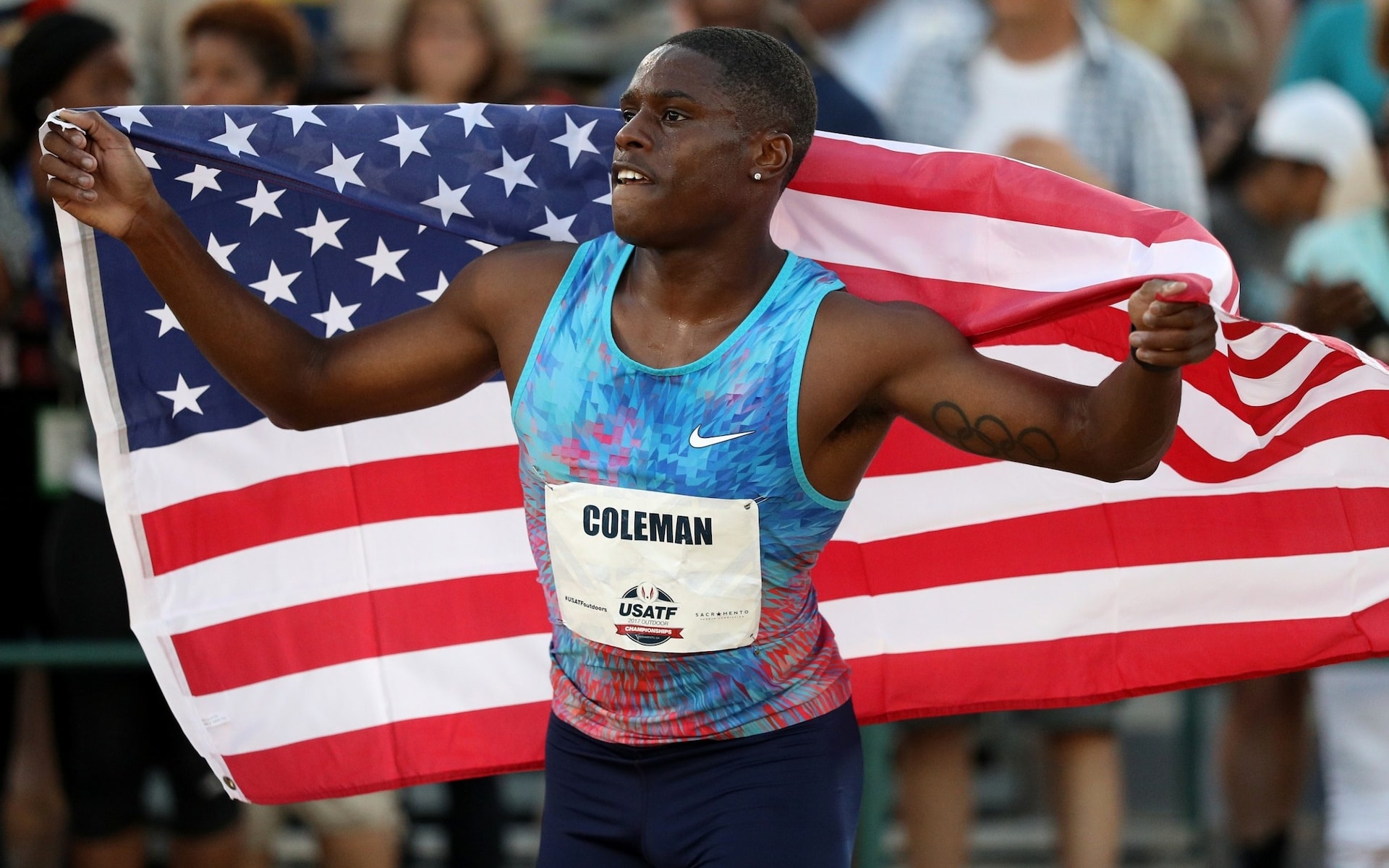 Американецът Кришчън Коулман постави нов световен рекорд в спринта на