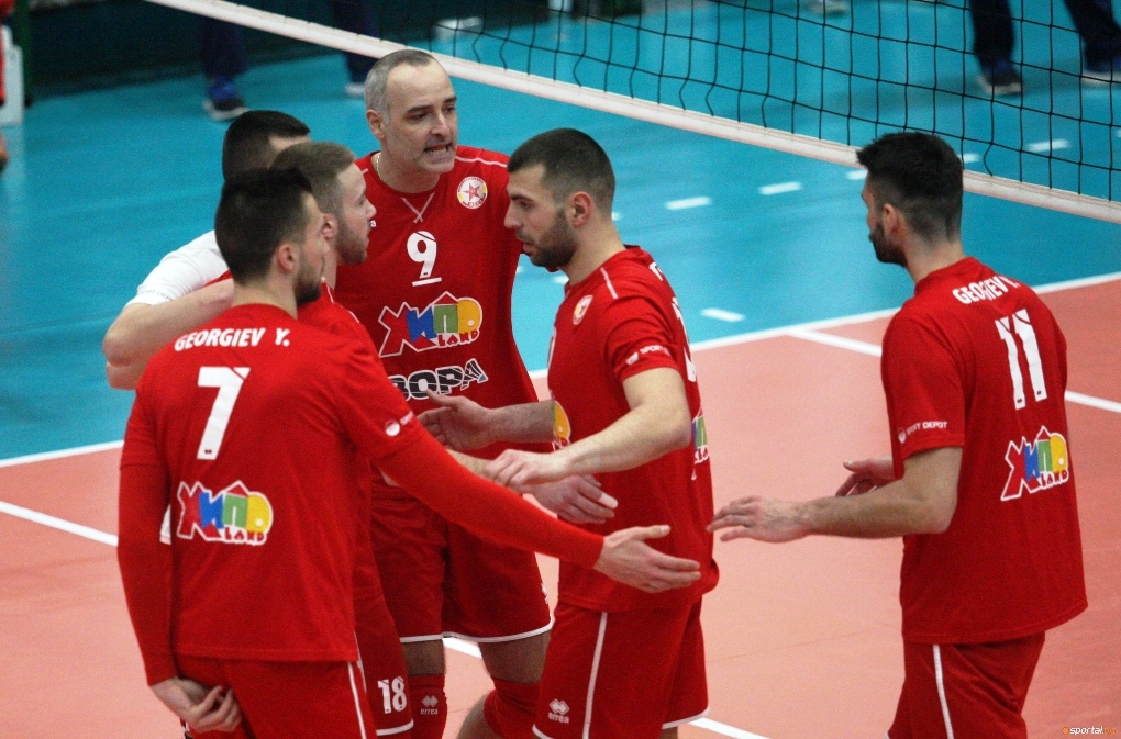 Волейболният отбор на ЦСКА записа бърза 14-а победа в Суперлигата