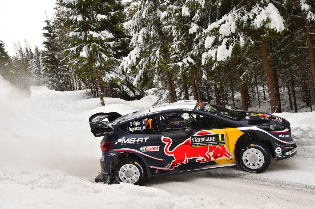 Световният шампион в Световния рали шампионат WRC Себастиен Ожие даде