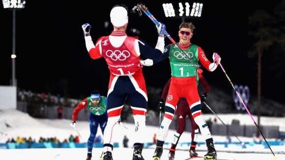 Норвегия спечели златния медал в отборния спринт по ски бягане
