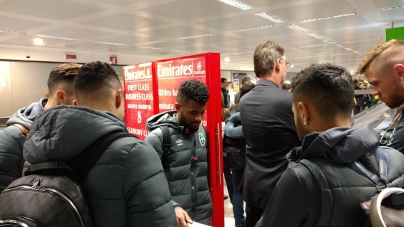 Лудогорец пристигна в Милано за утршната среща реванш от 1 16 финалите в