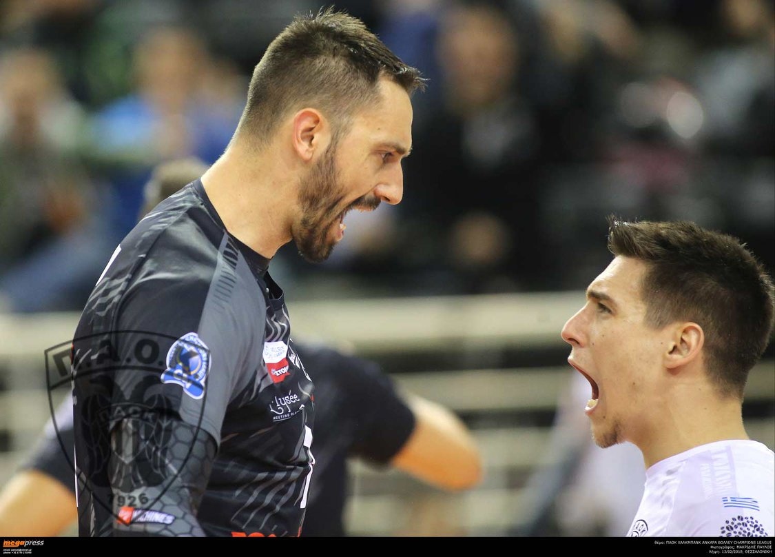 Българският волейболист Николай Учиков и неговият ПАОК Солун се класираха
