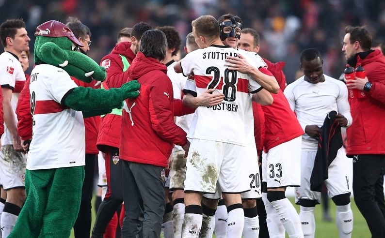 Отборът на Щутгарт постигна третия си пореден успех в Бундеслигата