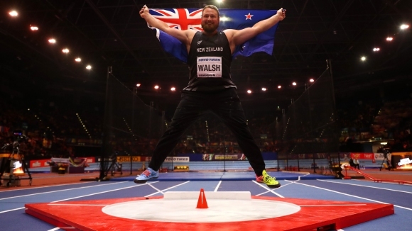 Новозеландецът Том Уолш защити титлата си в тласкането на гюле