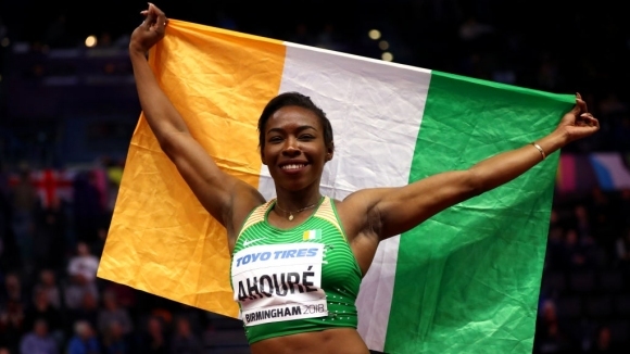Мюриел Ауре Кот д 039 Ивоар спечели световната титла на 60 метра