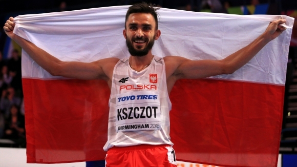Трикратният европейски шампион на 800 метра в зала Адам Кшчот