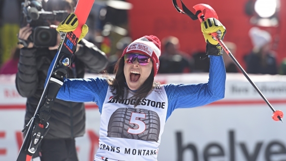 Федерика Бриньоне спечели алпийската комбинация за жени в Кран-Монтана, Швейцария,