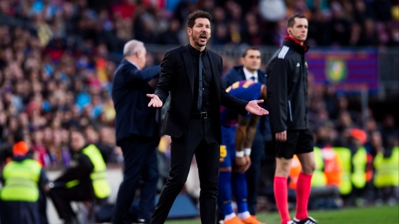 Наставникът на Атлетико Мадрид Диего Симеоне определи, че разликата между