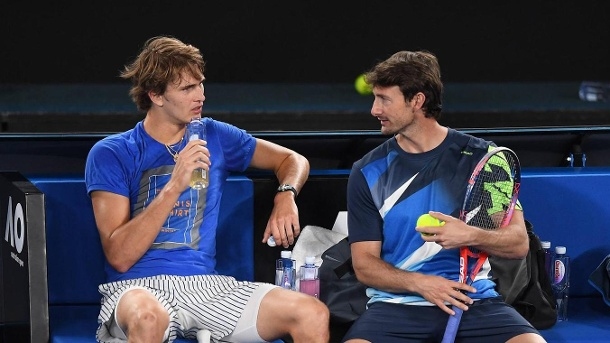 Бившият №1 в света Хуан Карлос Фереро който доскоро бе