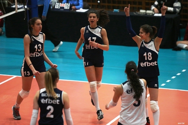 Волейболистките на Левски победиха като гости Казанлък Волей с 3