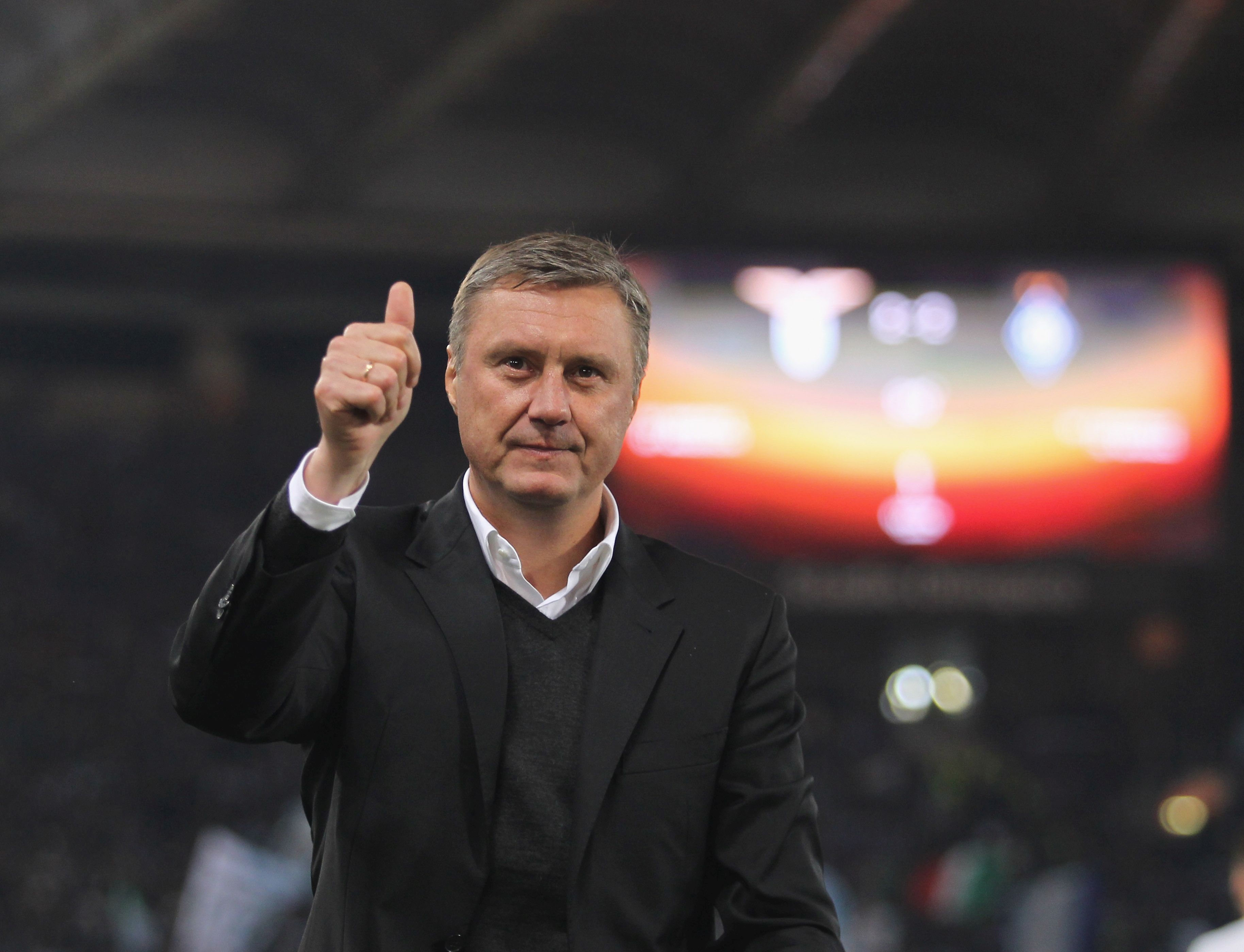 Треньорът на Динамо Киев Александър Хацкевич остана доволен от равенството