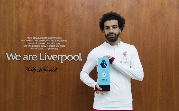 Звездата на Ливърпул Мохамед Салах получи наградата за най добър футболист