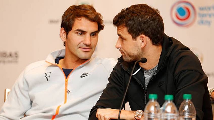 Най добрият ни тенисист Григор Димитров изрази възхищение от интелигентността на