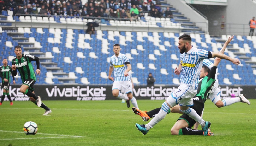 Отборите на Сасуоло и СПАЛ 2013 завършиха при резултат 1