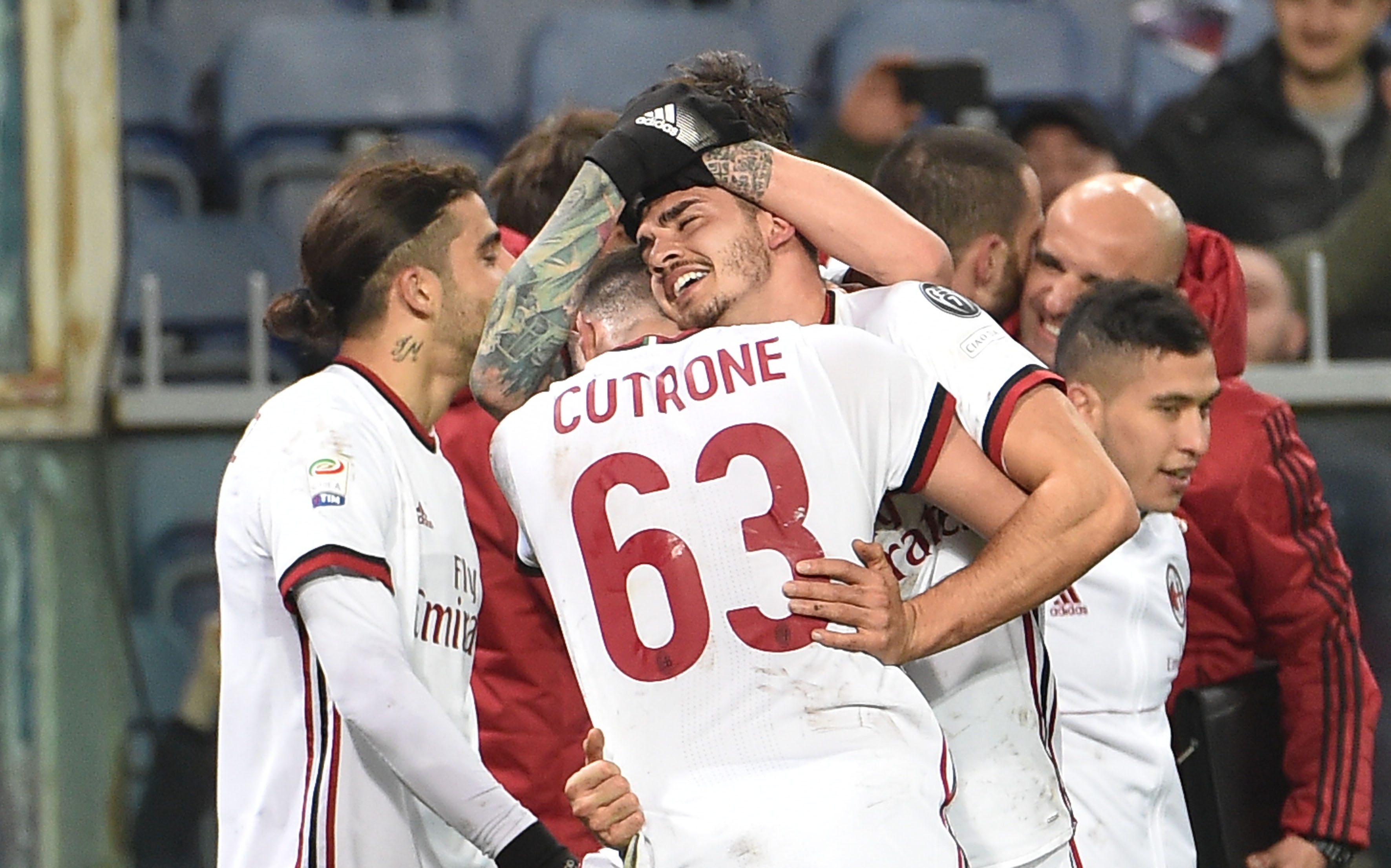 Отборът на Милан продължи победната си серия в калчото Росонерите
