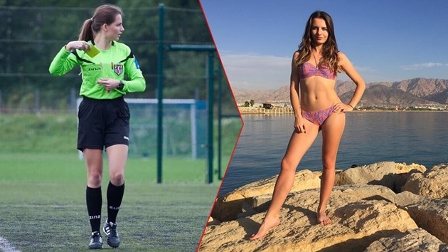 Каролина Божар бе обявена за най сексапилния футболен рефер в