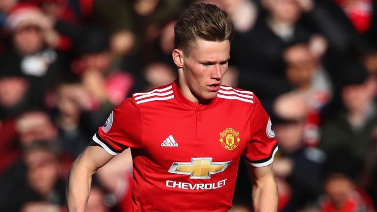 Шотландската футболна асоциация обяви включването на полузащитника Манчестър Юнайтед Скот