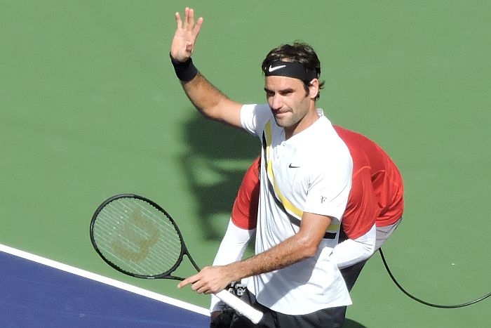 Водачът в световната ранглиста по тенис Роджър Федерер Швейцария се