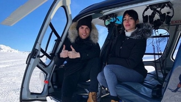 Звездата на Реал Мадрид Кристиано Роналдо и половинката му Джорджина