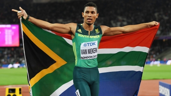 Олимпийският и световен шампион на 400 метра Уейд ван Нийкерк