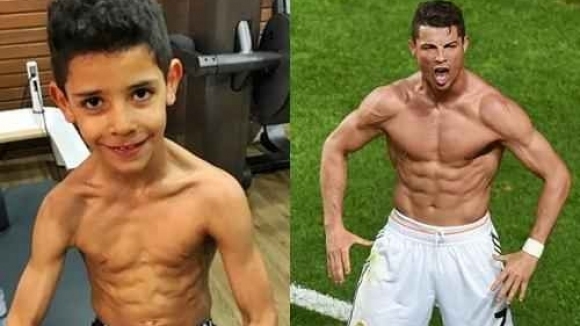 Най големият син на звездата на Реал Мадрид Кристиано Роналдо