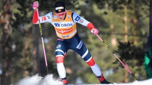 Олимпийският шампион Йоханес Клаебо Норвегия спечели последния спринт за сезона