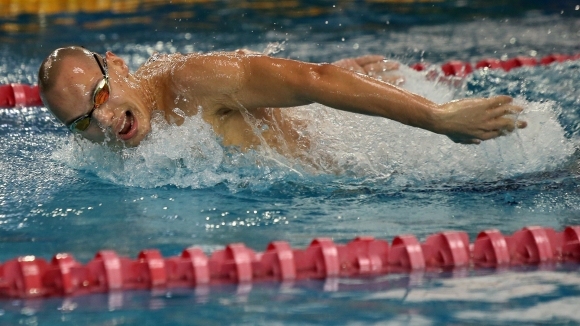 Най добрият български плувец Антъни Иванов регистрира поредния си рекорд като