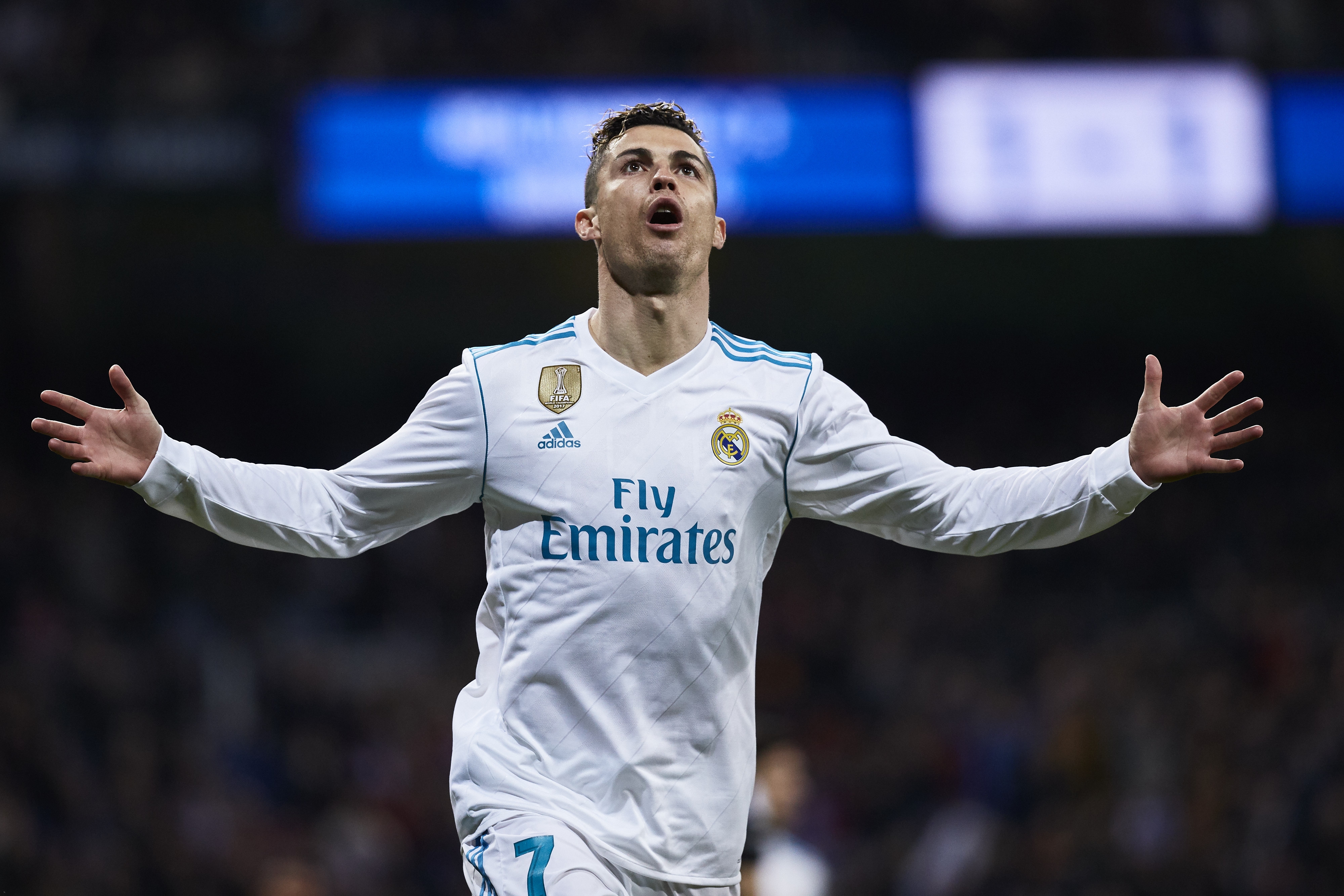 Звездата на Реал Мадрид Кристиано Роналдо отбеляза първите си попадения