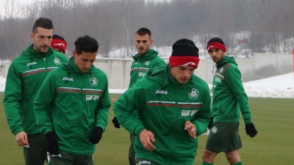 Националният отбор на България по футбол се готви на пълни