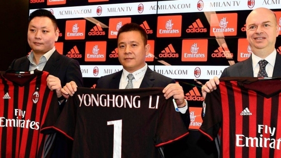 Ръководството на Милан е изпратило съобщение до китайския собственик на