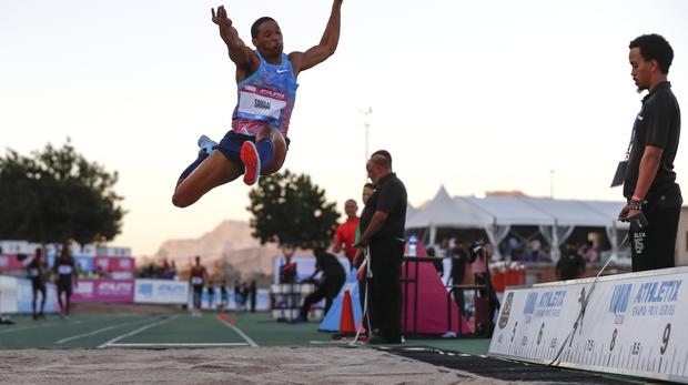 Бронзовият медалист в скока на дължина от Световното първенство по