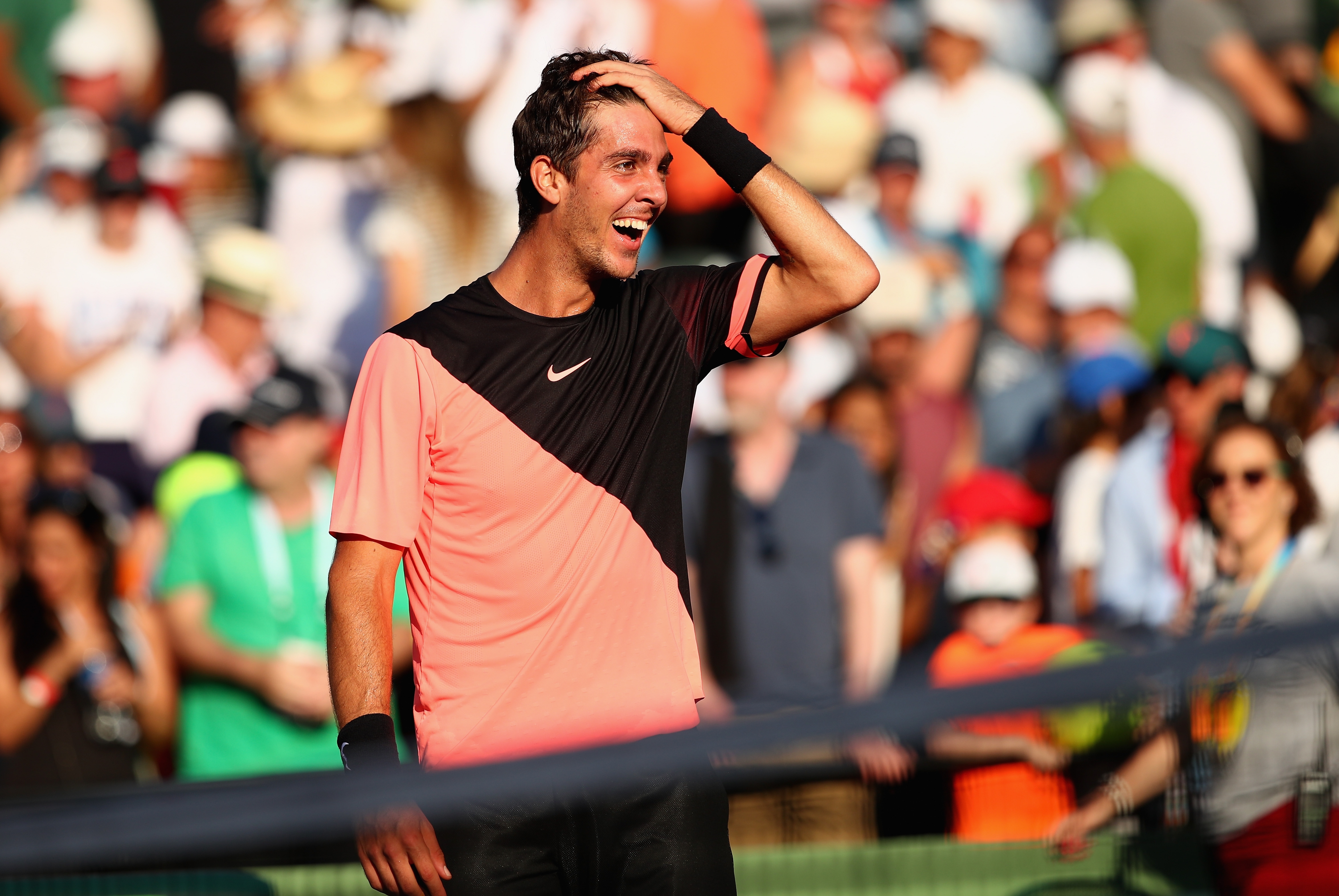 Австралийският тенисист Танаси Кокинакис се напомпа със самочувствие след победата