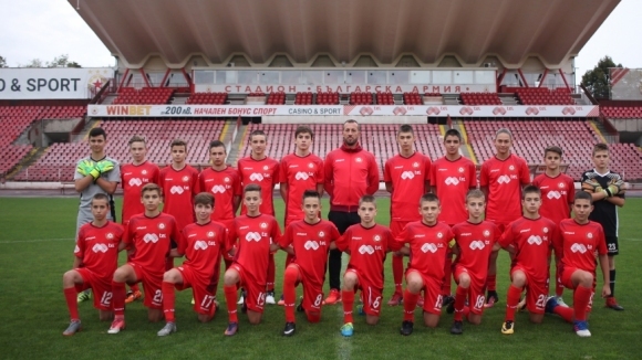 Юношите на ЦСКА София от набор 2004 постигнаха 19 а