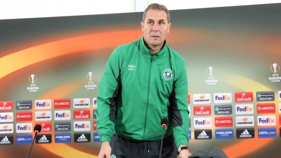 Наставникът на Лудогорец Димитър Димитров който е бивш национален селекционер