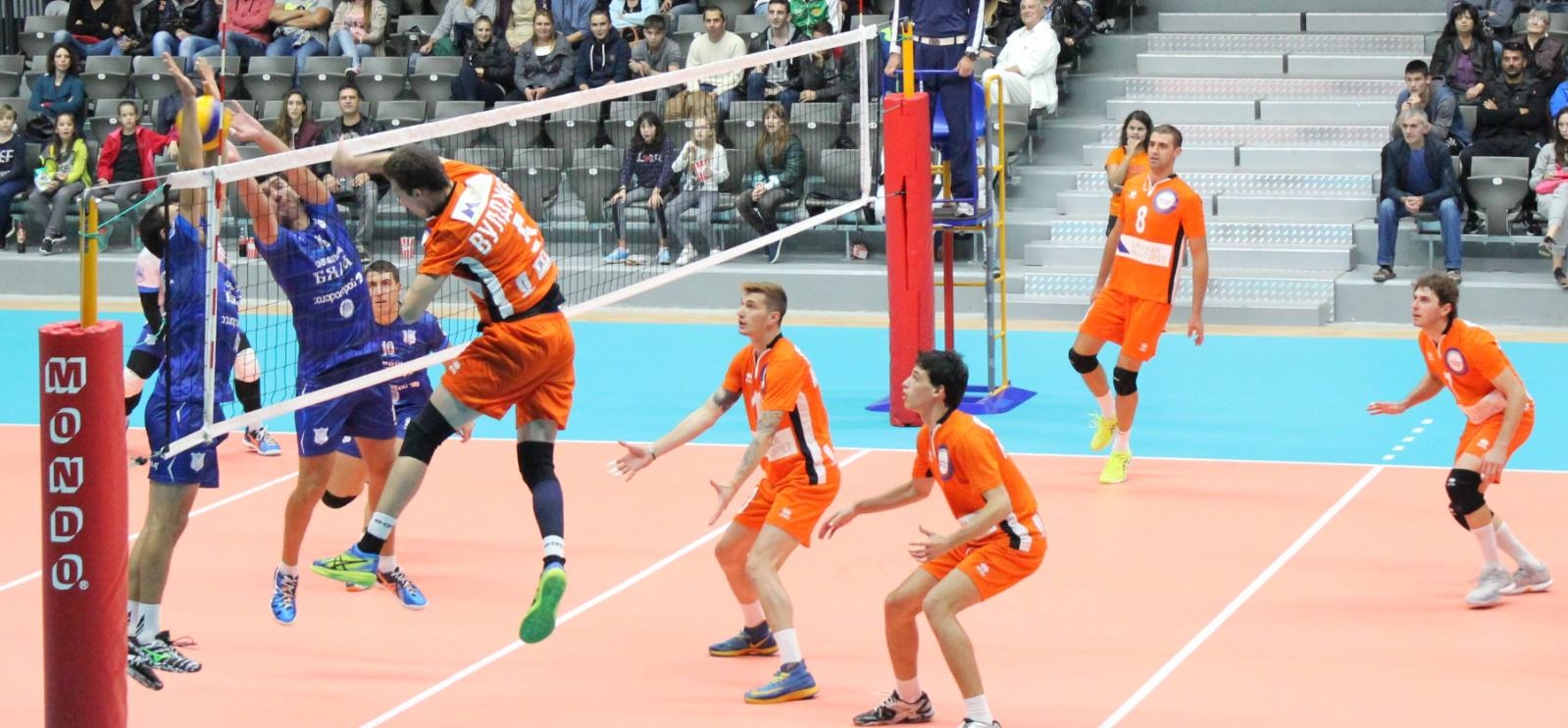 Волейболистите на Дунав Русе и Дея спорт Бургас ще играят