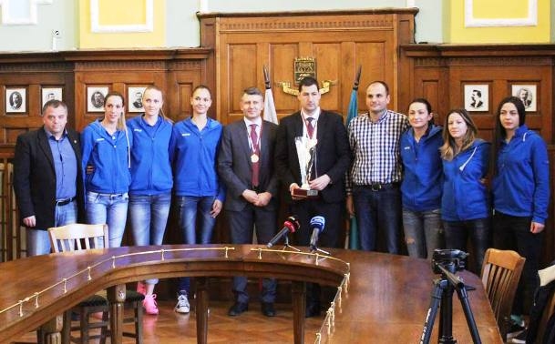 Волейболният отбор на Марица Пловдив спази традицията и показа поредния