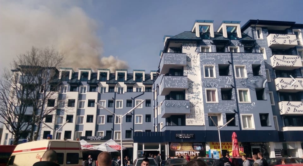 Днес избухна пожар в хотел в Студентски град Оказа се