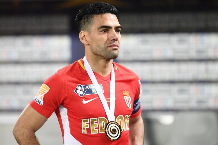 Голмйсторът на Монако Радамел Фалкао беше много ядосан след загубата