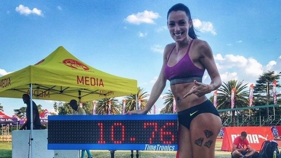 Най бързата българска спринтьорка Ивет Лалова Колио публикува любопитна снимка в профила