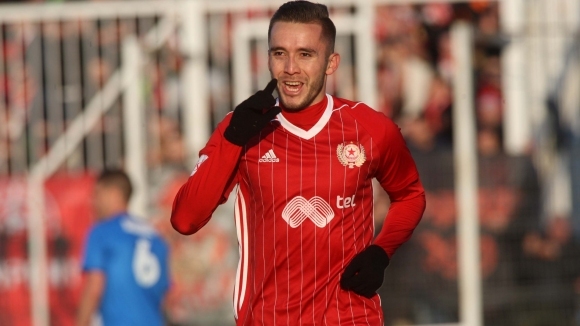 Един от голмайсторите на ЦСКА София в срещата с Ботев Пловдив