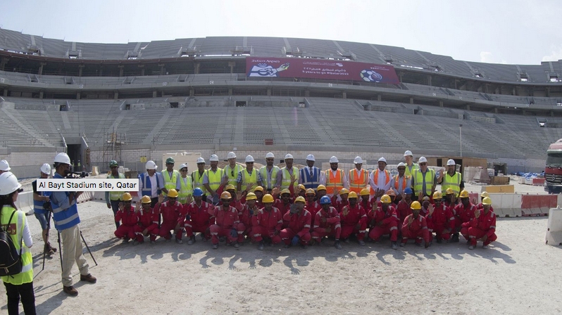 Организаторите на световното първенство по футбол в Катар през 2022 а
