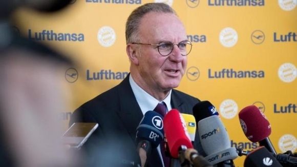 Президентът на Байерн Мюнхен Карл Хайнц Румениге получи договор за