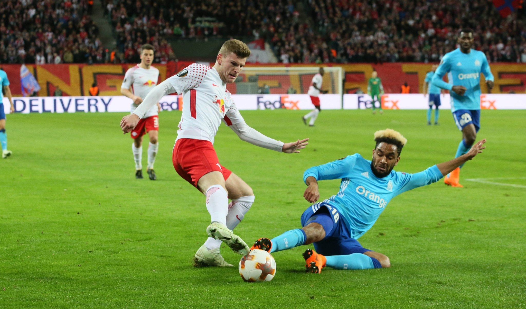Германският РБ Лайпциг взе крехък аванс от 1:0 срещу френския