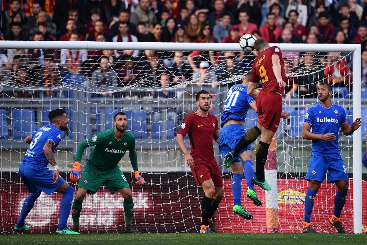 Тимът на Рома приема на Олимпико в Рим Фиорентина в