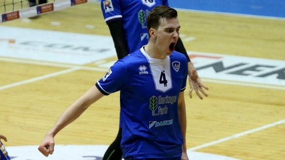Волейболистът Евгений Банов който през настоящия сезон игра в българския