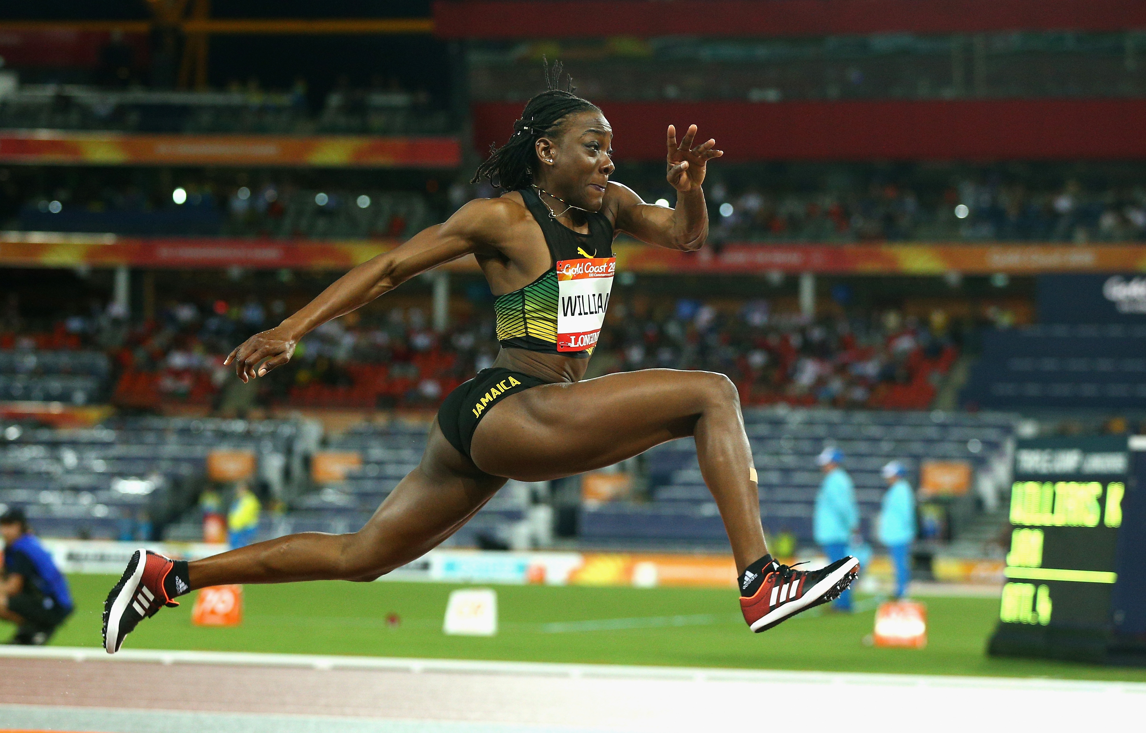 Ямайка окупира първите места в тройния скок при жените и