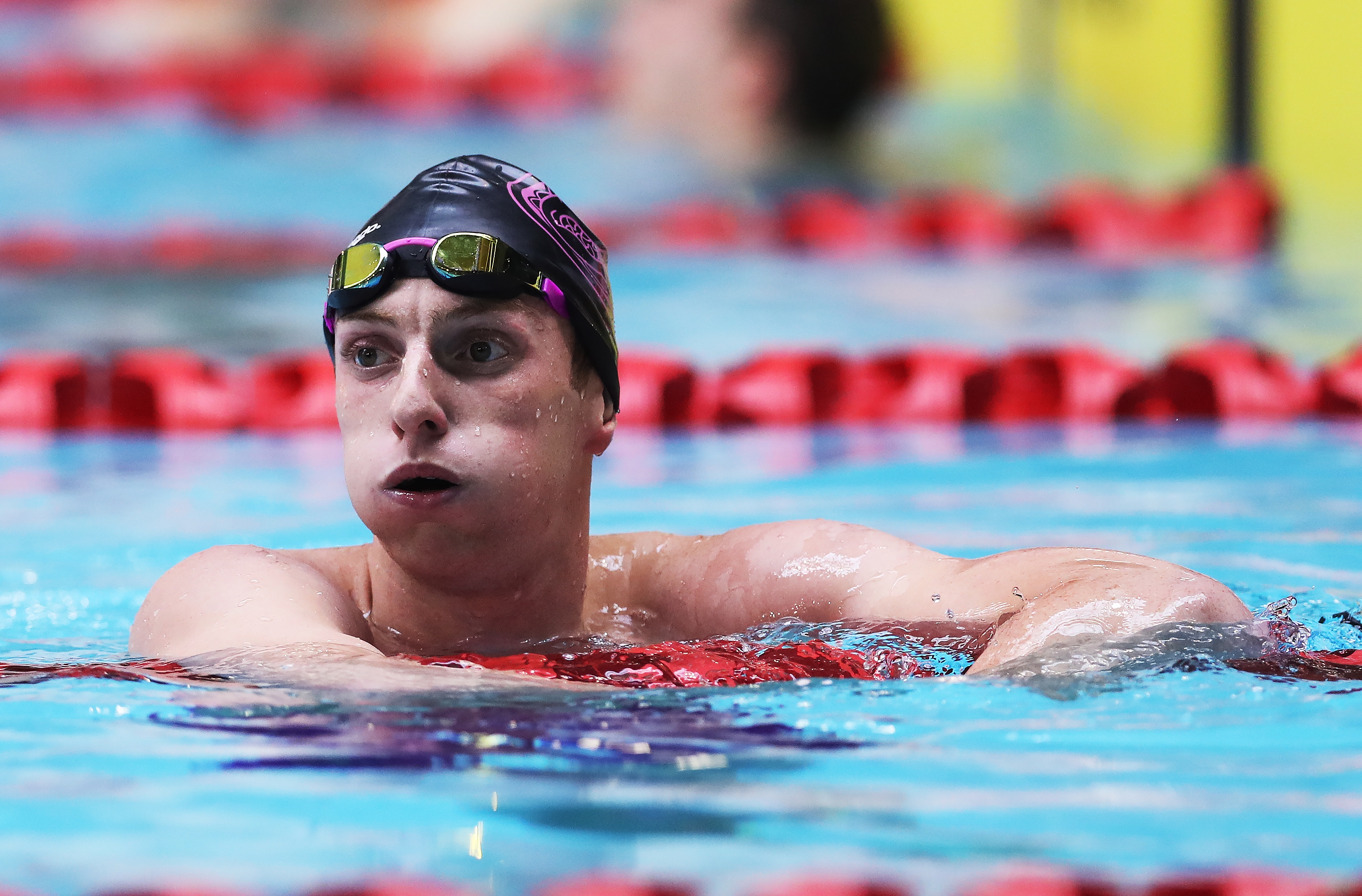 Шотландският плувец Даниел Уолъс заяви че е постигнал повече отколкото