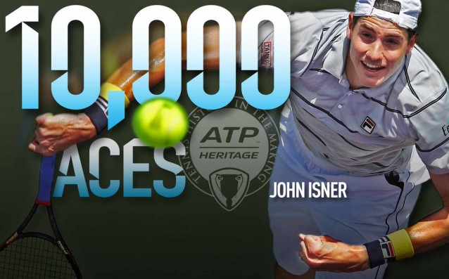 мериканецът Джон Иснър влезе в много елитния клуб на тенисисти
